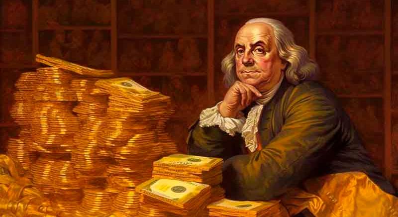 Ez volt Benjamin Franklin hihetetlen technikája a pénzhamisítás ellen