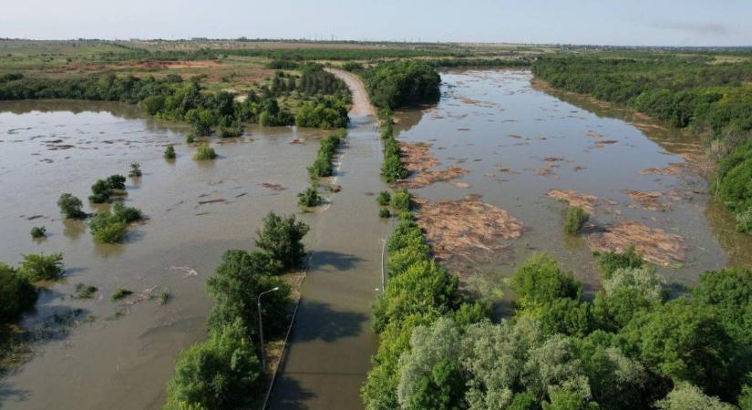 Több millió tonna termés elvesztésétől tart Ukrajna a kahovkai gátrobbantás miatt