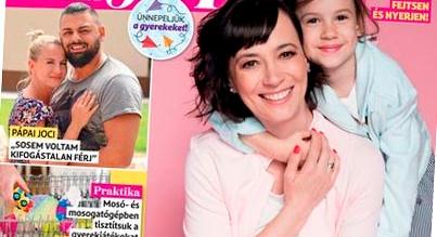 Farkasházi Réka és 5 éves lánya ritka címlapon: Tamara így hasonlít rá