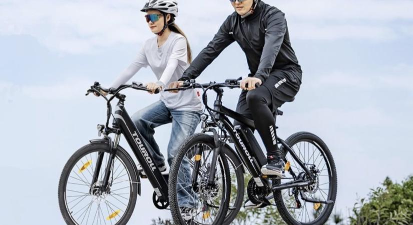 Jó áron rendelhetők az új Touroll U1 és J1 elektromos kerékpárok, többféle méretben, férfi és női vázzal is
