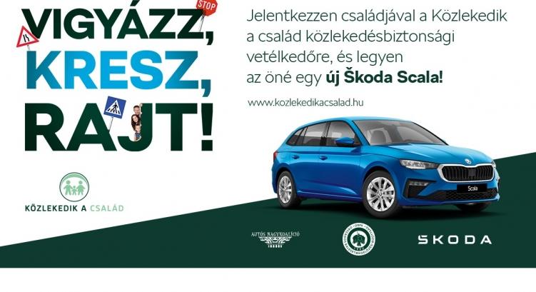 Skodát nyerhet egy család a rendőrség vetélkedőjén