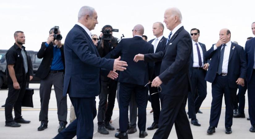 Azonnali tűzszünetet követelt Biden Netanjahutól