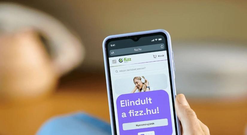 Elindult az OTP új webáruháza, a fizz.hu