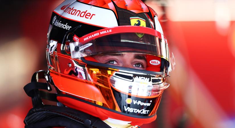 F1: Megható gesztussal készült a hétvégére Leclerc