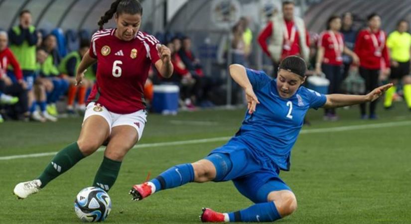 Szarvas Alexandra döntetlennel mutatkozott be a női labdarúgó Eb-selejtezőn