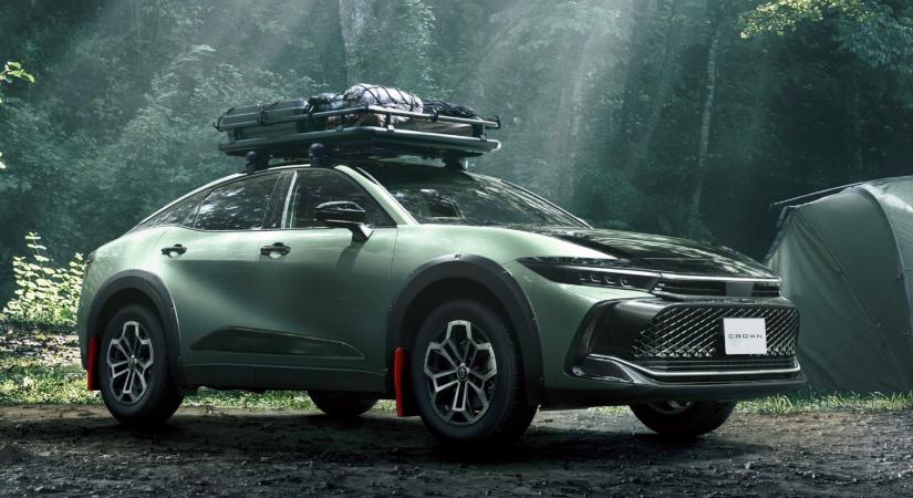 Terepjárónak képzeli magát a Toyota szabadidő-szedánja