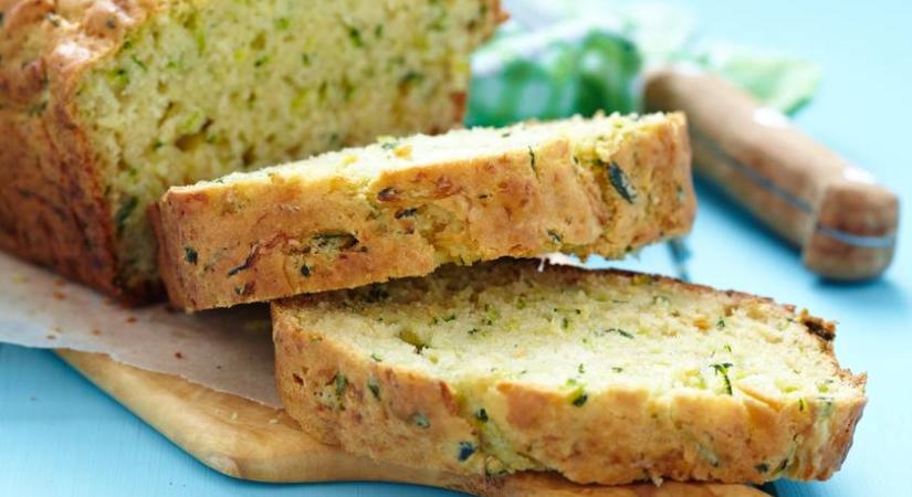 Pihe-puha cukkinis kenyér: joghurttól omlós a tészta