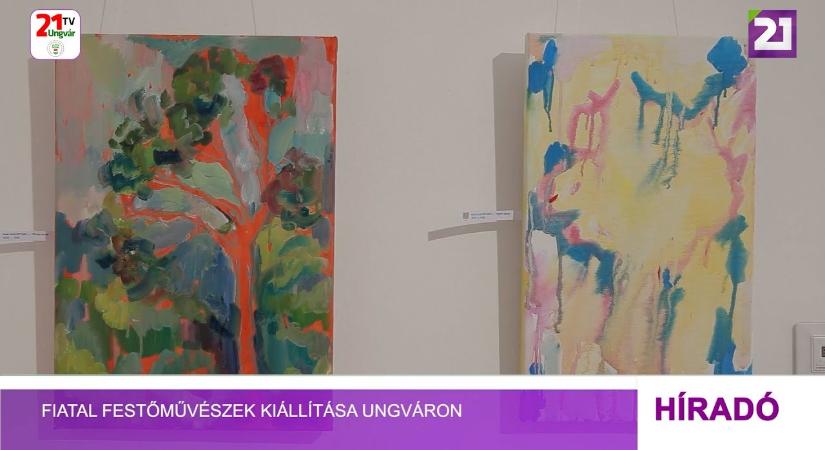 Fiatal festőművészek kiállítása Ungváron (videó)