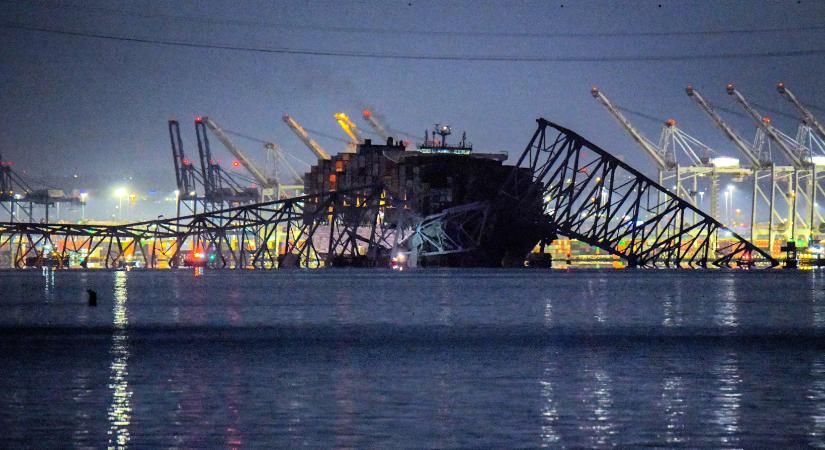 Újabb áldozat holttestét emelték ki az összeomlott Baltimore-i híd roncsai közül