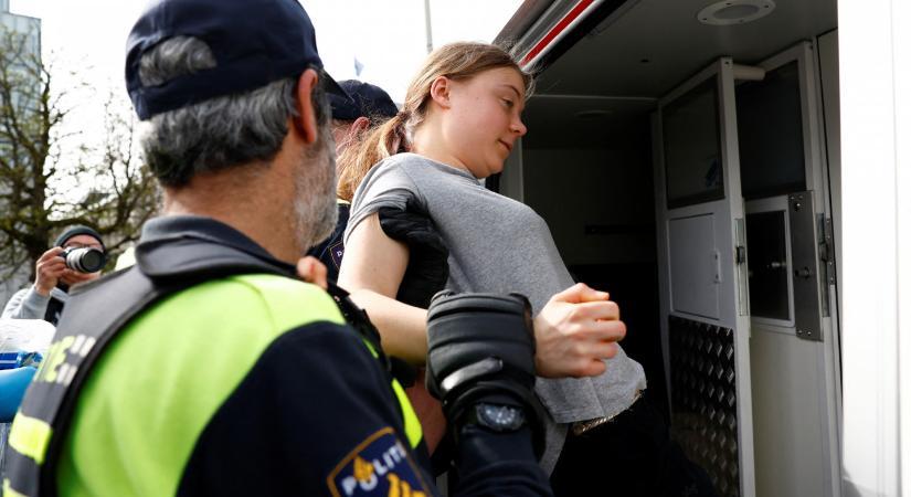 Letartóztatták Greta Thunberget