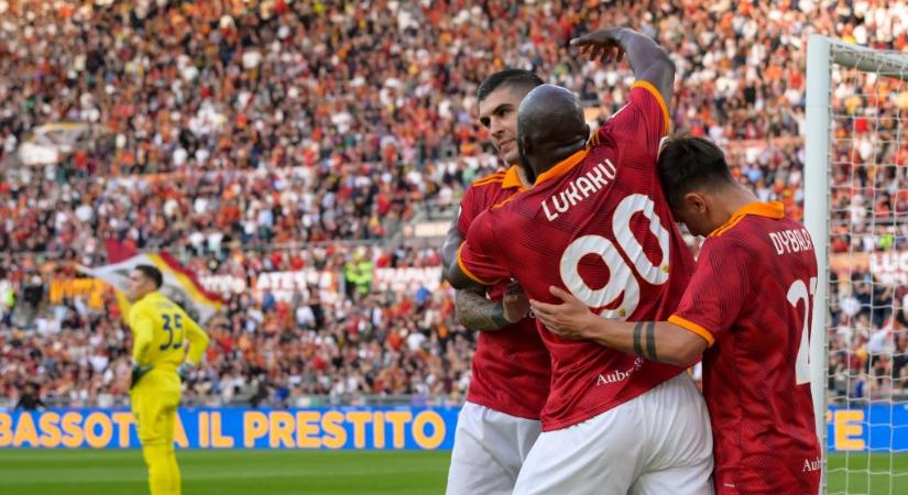 Serie A: Mancini fejesgóljával nyerte meg a Lazio elleni derbit az AS Roma – videóval