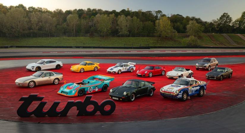 50 év Porsche Turbo