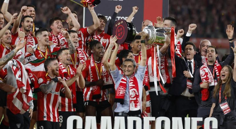 40 év és hat elbukott döntő után Király Kupát nyert az Athletic Bilbao