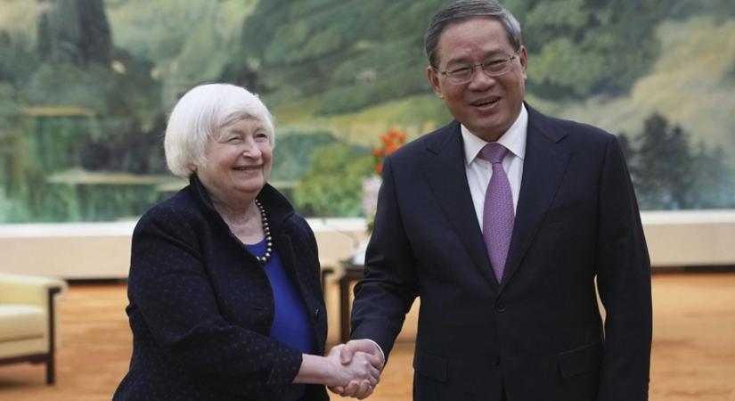 A párbeszéd fontosságát hangoztatta az amerikai pénzügyminiszter Pekingben