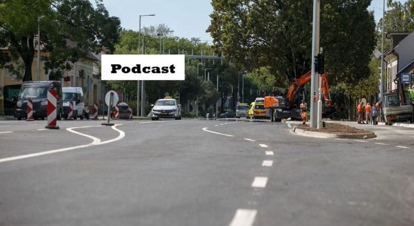 Az Izsáki út négysávosítása kapcsán még egy csomópontban dolgoznak – podcast