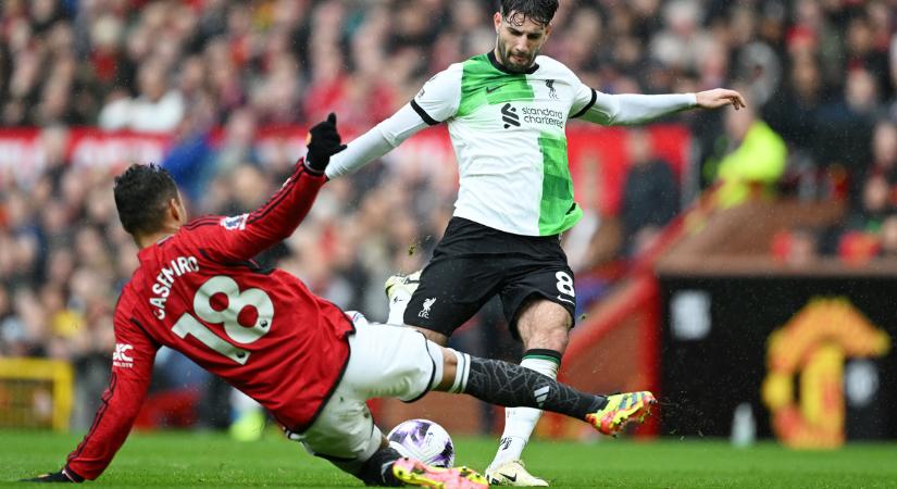 A Liverpool raklapnyi helyzetet puskázott el az Old Traffordon, de egy pontot megmentett