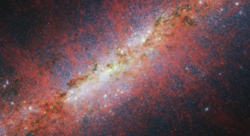 A Szivar-galaxisban szédületes tempóban keletkeznek a csillagok