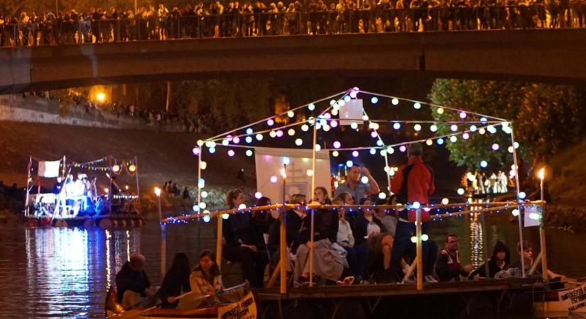 Lampionos vízi karnevál Esztergomban – majális koncertekkel