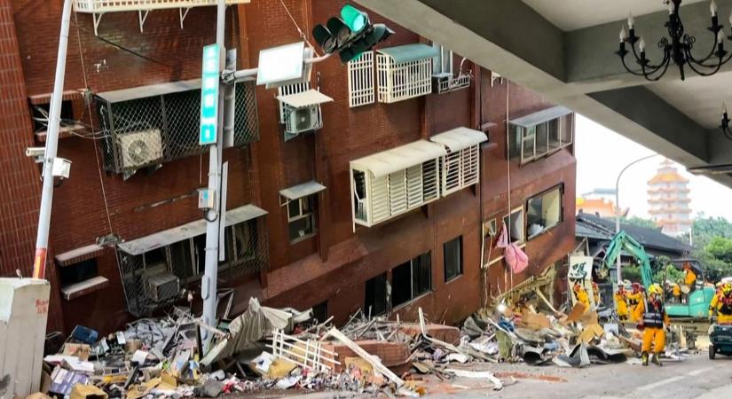 Tajvani földrengés: erős utórengések rázták meg az országot - fotógaléria