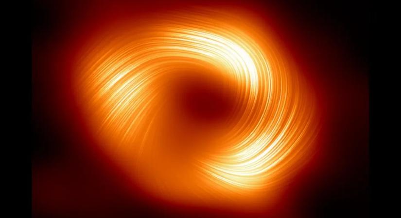 Elképesztő új felvétel készült a Tejútrendszer központi fekete lyukáról