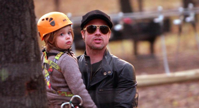 Micsoda fordulat: Brad Pitt lánya, Shiloh édesapjához szeretne költözni