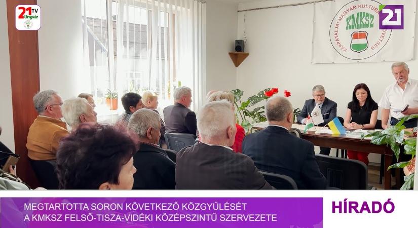 Megtartotta soron következő közgyűlését a KMKSZ Felső-Tisza-vidéki Középszintű Szervezete (videó)