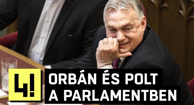„Hogy mondhatja ezt?” - feszült parlamenti vitában válaszolt Orbán és Polt Péter