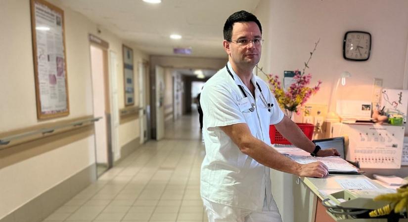 Számos ággyal bővítené a kecskeméti kórház II. Belgyógyászati Osztályát az új főorvos