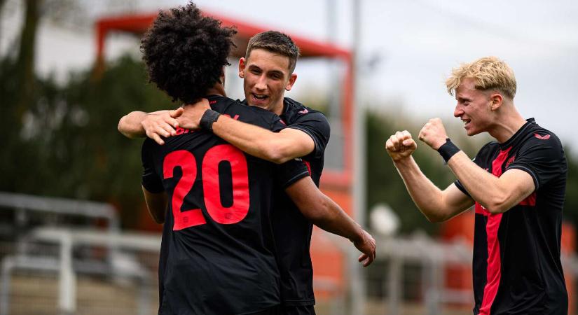 A Leverkusen fiatal magyar csatára góllal vette ki a részét a győzelemből
