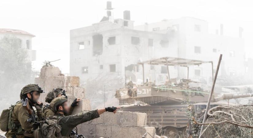 Tűzszüneti tárgyalások közben is zajlik a harc Gázában