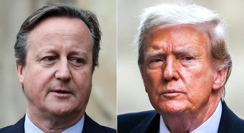 Trumppal találkozik Cameron, Ukrajna támogatásáról is beszélnek