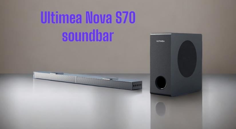 Ultimea Nova S70 soundbar teszt – Költséghatékony moziélmény
