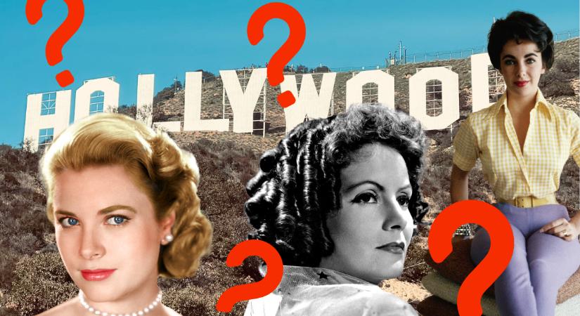Film kvíz: hány legendás hollywoodi színésznőt ismersz fel?