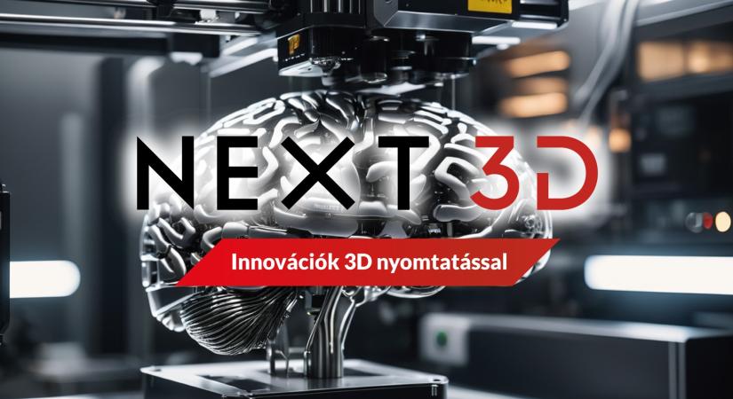 Foglaljon most jegyet a NEXT 3D additív gyártás konferenciára!