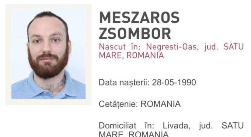 Megtalálták a gyilkosságért elítélt szatmári magyar férfit, aki két nappal ezelőtt szökött meg