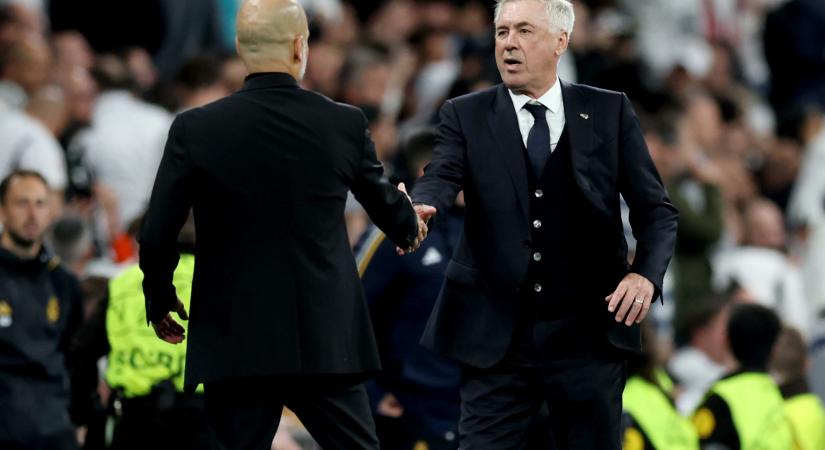 Nem nyert a Man. City ellen a Real Madrid, de Ancelotti így is elégedett