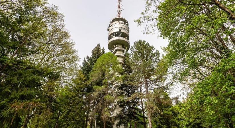 Megújulva várja a turistákat a zalaegerszegi TV-torony kilátó