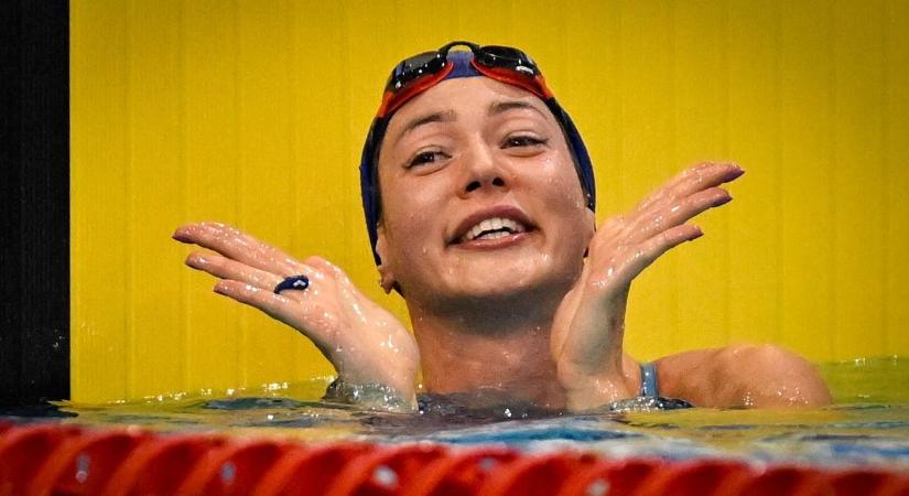 Úszó ob: Senánszky Petra elsőként jutott az 50 méter gyors döntőjébe