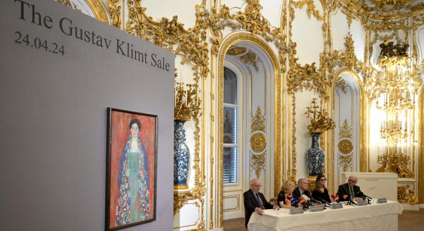 Árverésen keres új gazdát egy száz évre eltűnt Klimt-festmény