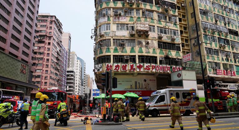 Halálos épülettűz Hongkongban, öt áldozat már van