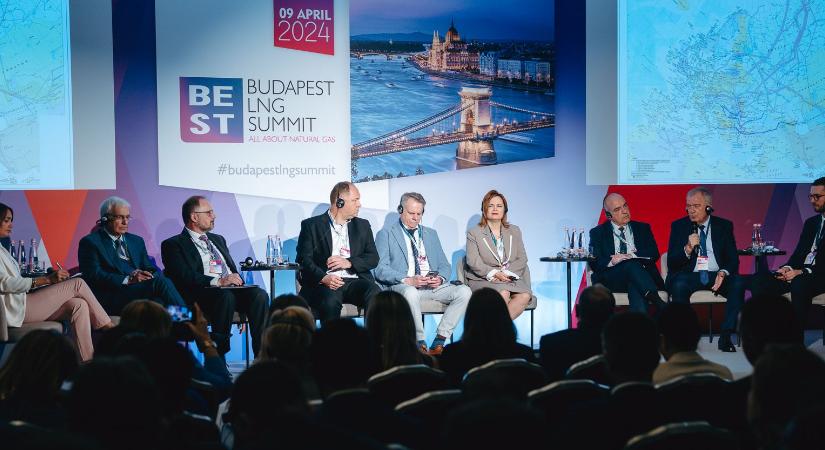 A gázpiac vezetői az 5. Budapest LNG Summit-on vitatták meg az iparág jövőjét