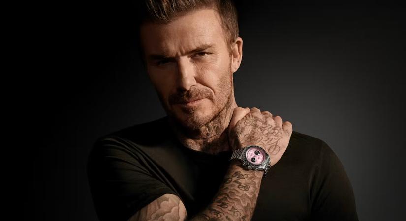 David Beckham felforgatta az órás világot az új Tudorjával