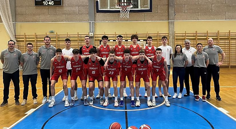 Debreceni tehetség kapott szerepet az U16-os fiú kosárlabda-válogatottban