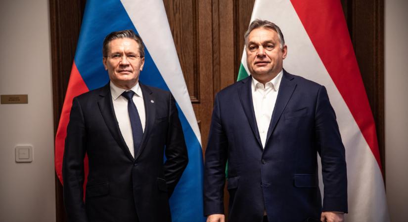 Orbán Viktor fogadta a Roszatom vezérigazgatóját