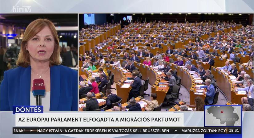 Az Európai Parlament elfogadta a migrációs paktumot  videó