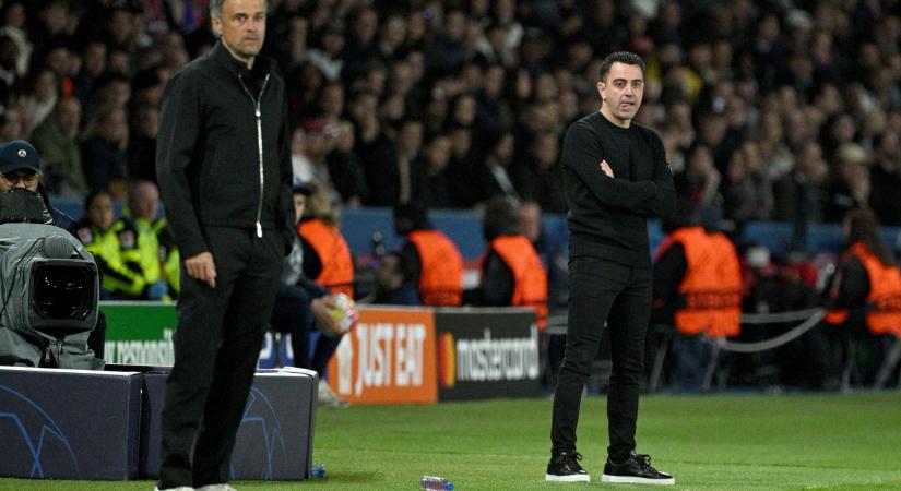Xavi a PSG legyőzése után sem gondolja azt, hogy a Barcelona a párharc favoritja