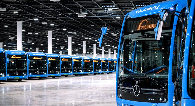Húsz darab új elektromos autóbuszt szerezhet be a Volánbusz