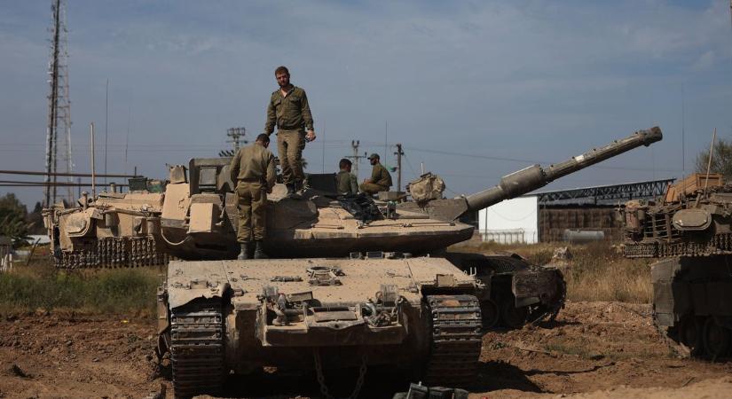 Az izraeli hadsereg műveletet indított a Gázai övezet közepén – frissül