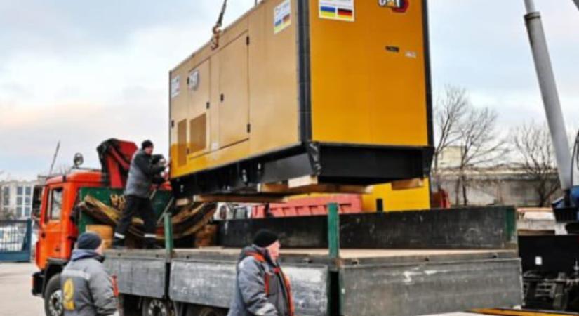Ukrajna 167 generátort kap az EU-tól az orosz infrastrukturális támadások után – Európai Bizottság