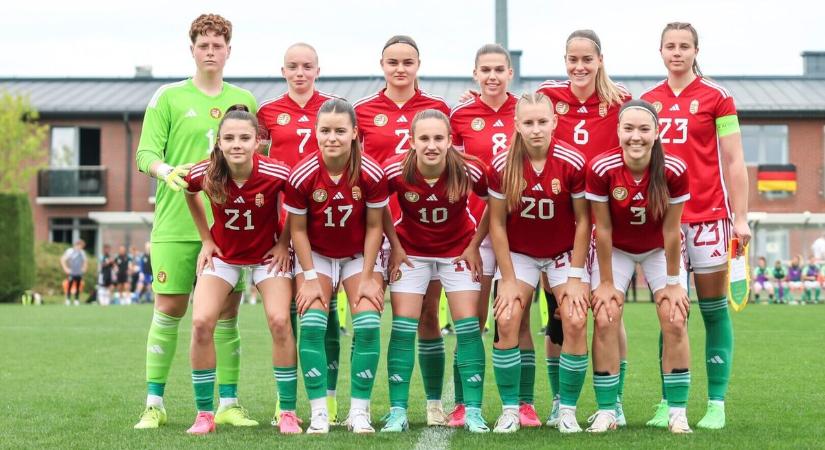 Az A ligában maradt a női U19-es csapat - A Haladás Viktória két játékosa mindhárom meccsen játszott